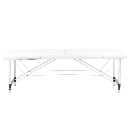 ActiveShop Aluminium-Klappmassagetisch Komfort Activ Fizjo 2-segmentig weiß