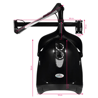 ActiveShop Gabbiano Hängehaartrockner Hood DX-201W eine Geschwindigkeit schwarz