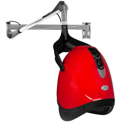 ActiveShop Gabbiano Hängehaartrockner Hood DX-201W eine Geschwindigkeit rot