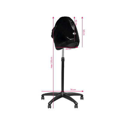 ActiveShop Gabbiano Standtrockner Hood LX-201S eine Geschwindigkeit schwarz