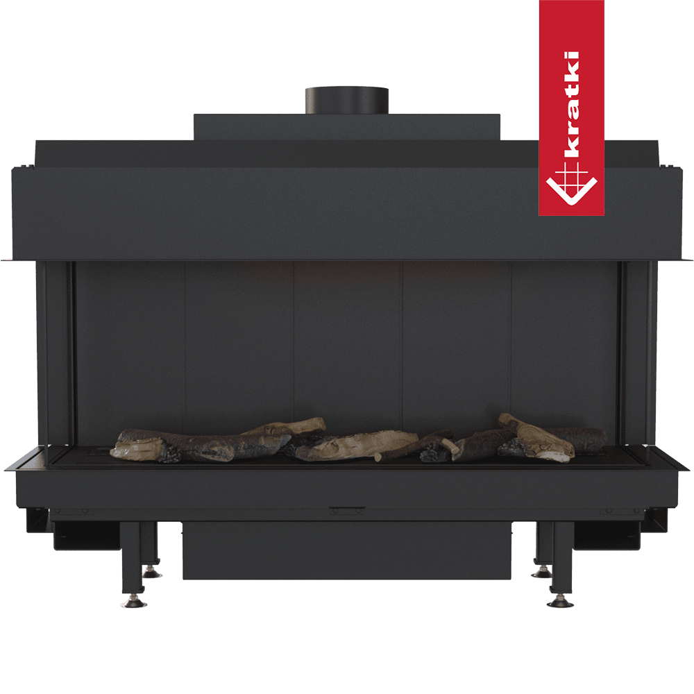 Kratki Gaskamin KRATKI LEO 100 dreiseitig Propan ? 100/150 8,2 kW