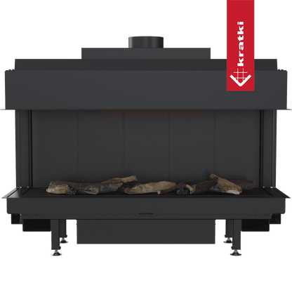 Kratki Gaskamin KRATKI LEO 100 dreiseitig Propan ? 100/150 8,2 kW