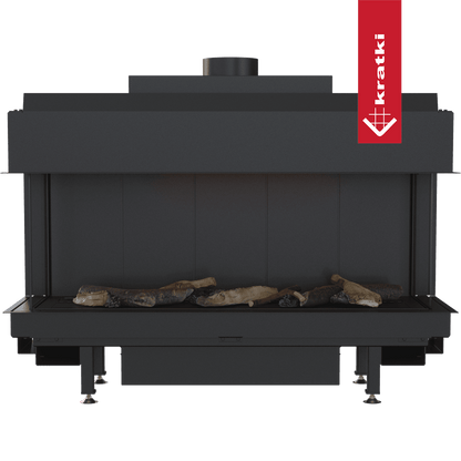 Kratki Gaskamin KRATKI LEO 100 dreiseitig Propan ? 100/150 8,2 kW