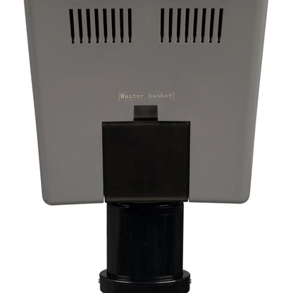 ActiveShop Gabbiano Stand-Sauna für Friseure 408D silberfarben mit aktivem Ozon