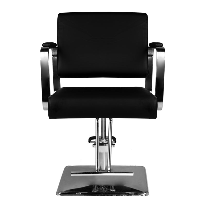 ActiveShop Haarsystem Friseurstuhl HS202 schwarz