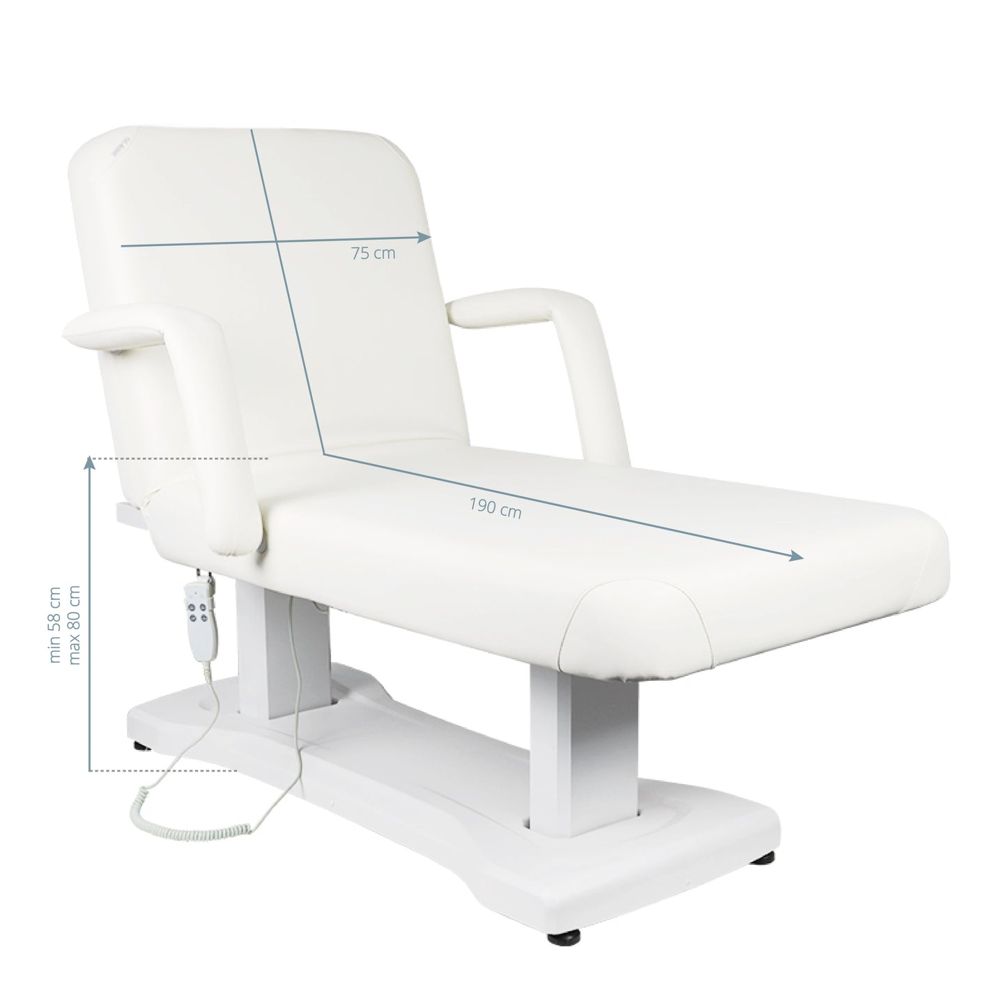 ActiveShop Azzurro Kosmetikliege 819A 3-fach weiß