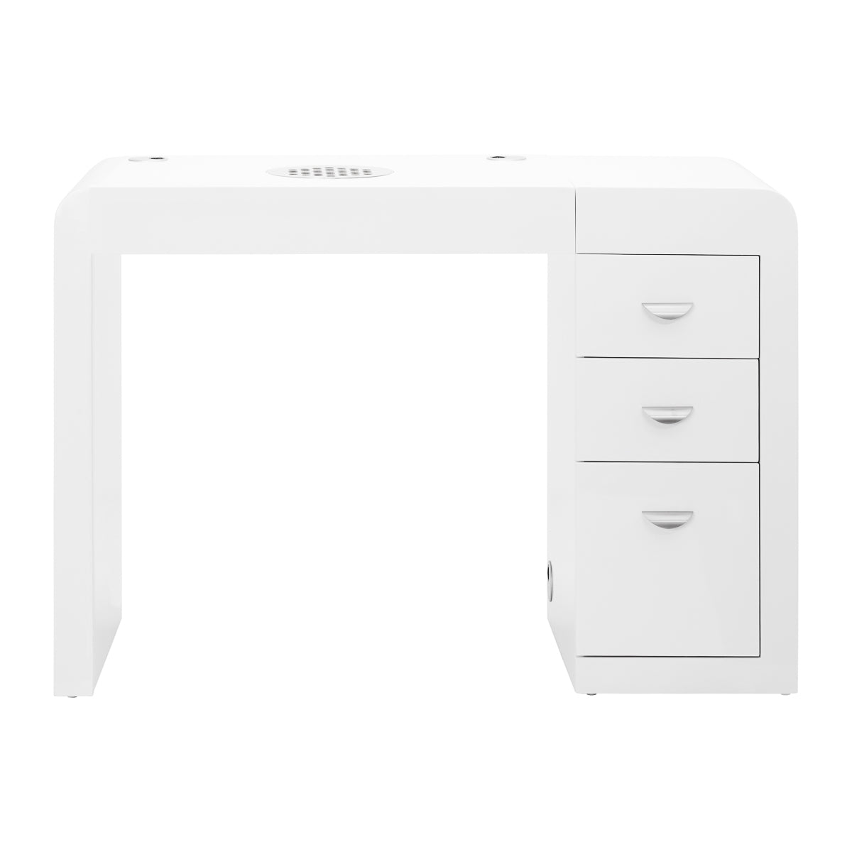 ActiveShop Kosmetiktisch 312 mit Kassettensauger weiß links
