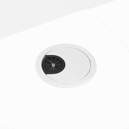 ActiveShop Kosmetiktisch 312 mit Kassettensauger weiß links