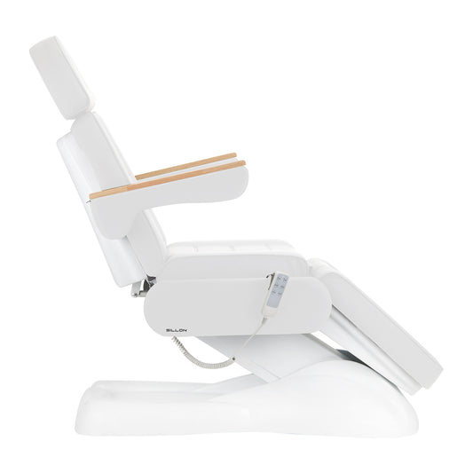 ActiveShop Elektrischer Kosmetikstuhl SILLON Lux 273b 3 Motoren weiß