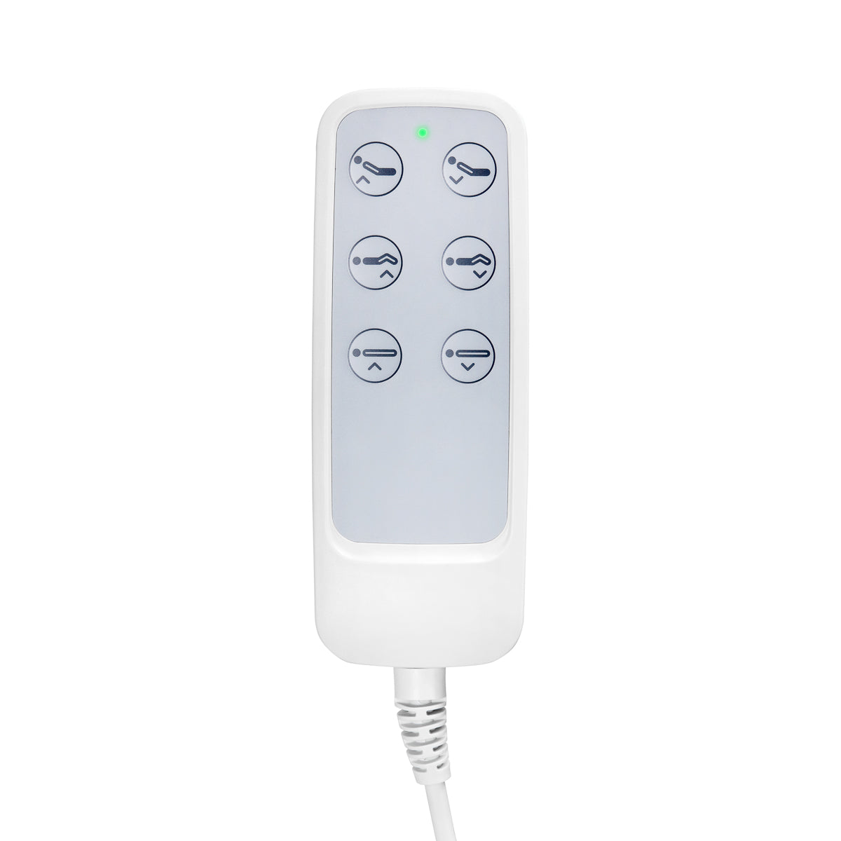 ActiveShop Elektrischer Kosmetikstuhl SILLON Lux 273b 3 Motoren weiß