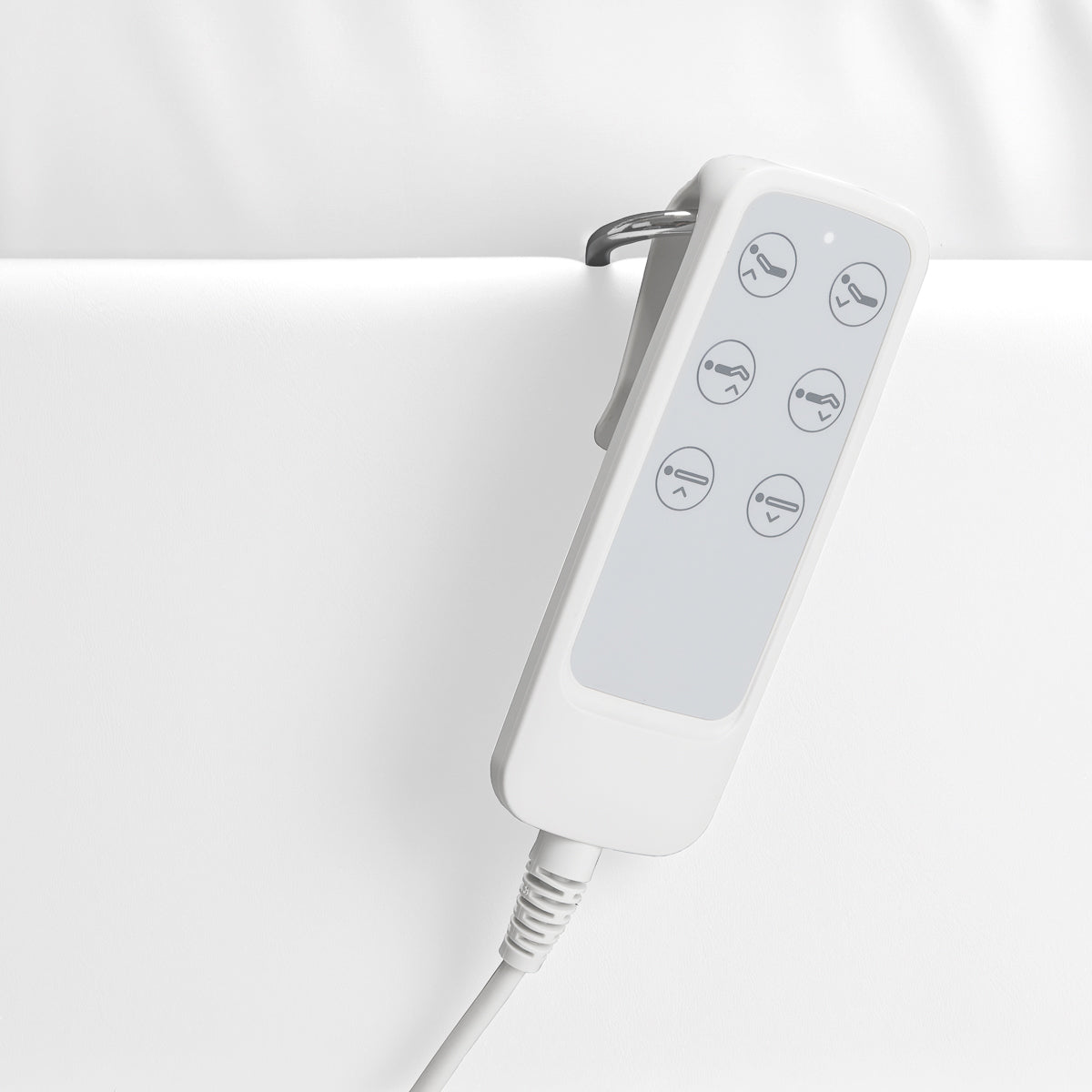 ActiveShop Elektrischer Kosmetikstuhl SILLON Lux 273b 3 Motoren weiß