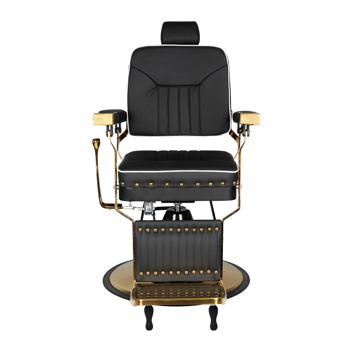 ActiveShop Gabbiano Barbersessel Filippo Gold schwarz
