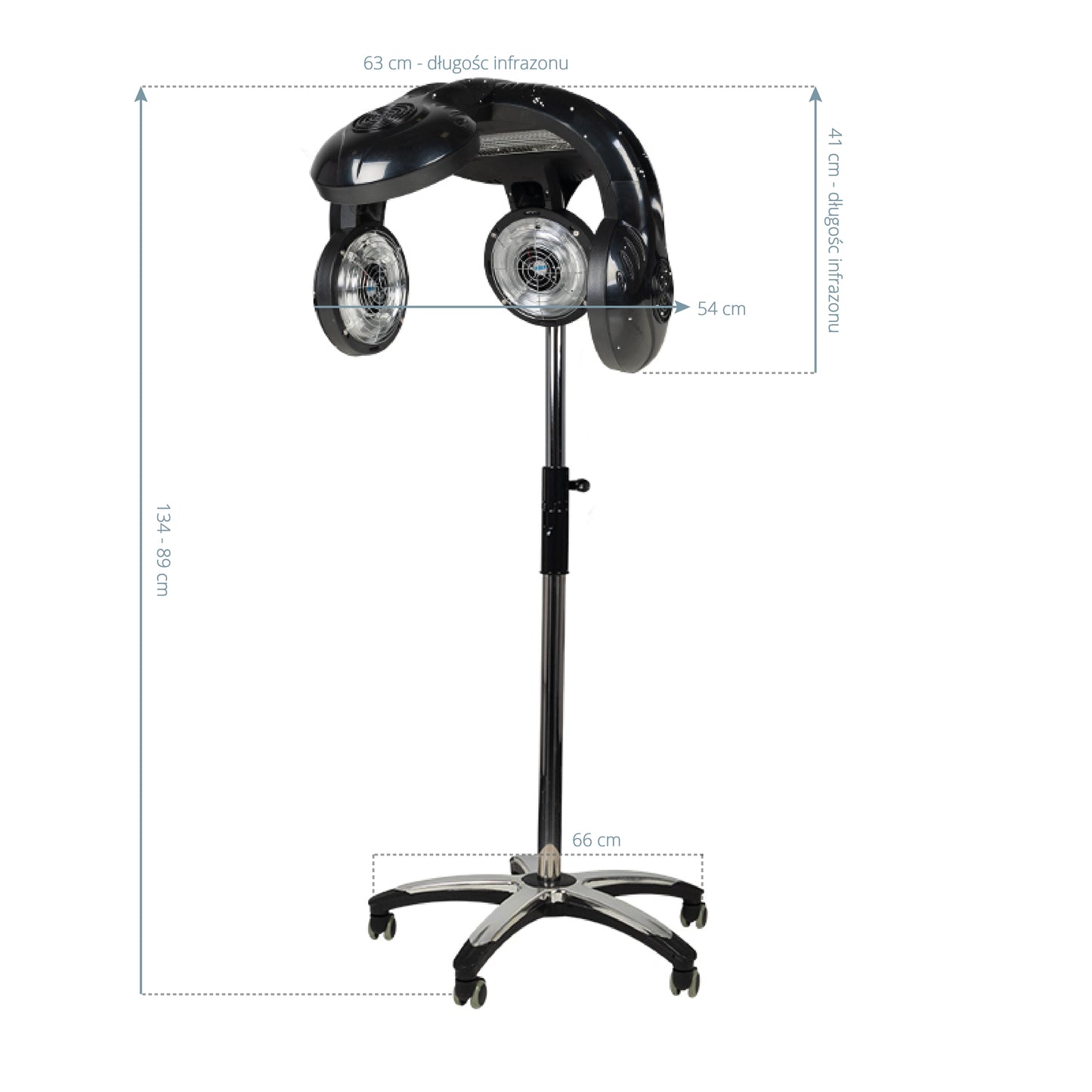 ActiveShop Gabbiano Infrazon Stehlampe 938 schwarz