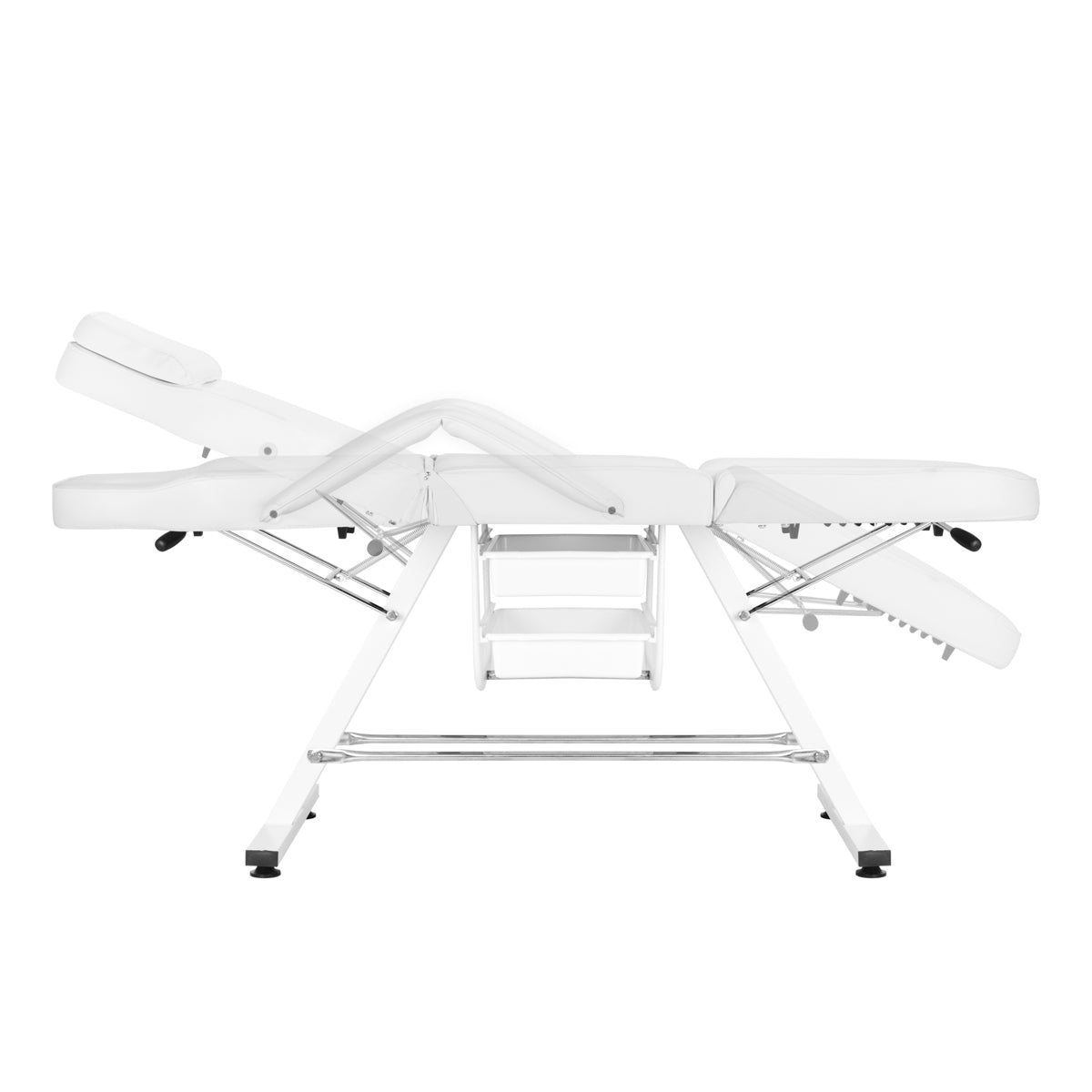 ActiveShop Kosmetikstuhl Sillon mit Wannen weiß
