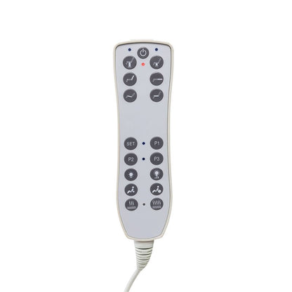 ActiveShop Elektrischer Kosmetikstuhl Azzurro 708BS Exclusive Pedi Pro 3 Motoren beheizt