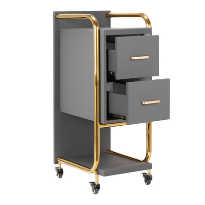 ActiveShop Gabbiano Friseurhilfe Solo Gold - grau