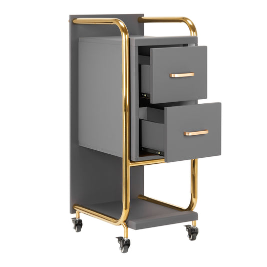 ActiveShop Gabbiano Friseurhilfe Solo Gold - grau