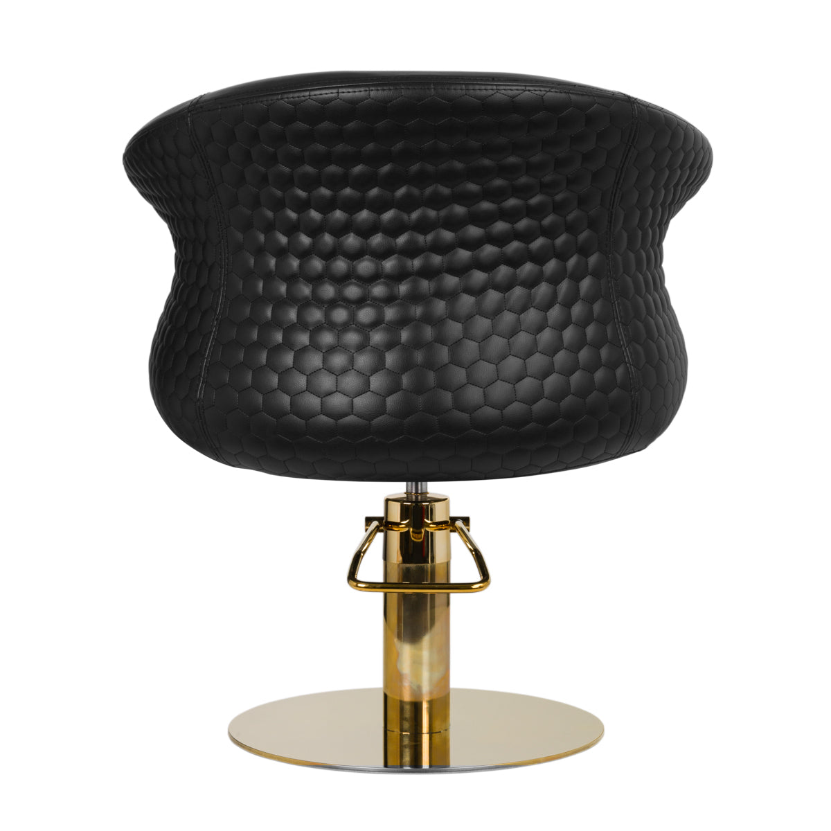 ActiveShop Gabbiano Friseurstuhl Versailles Gold Schwarz