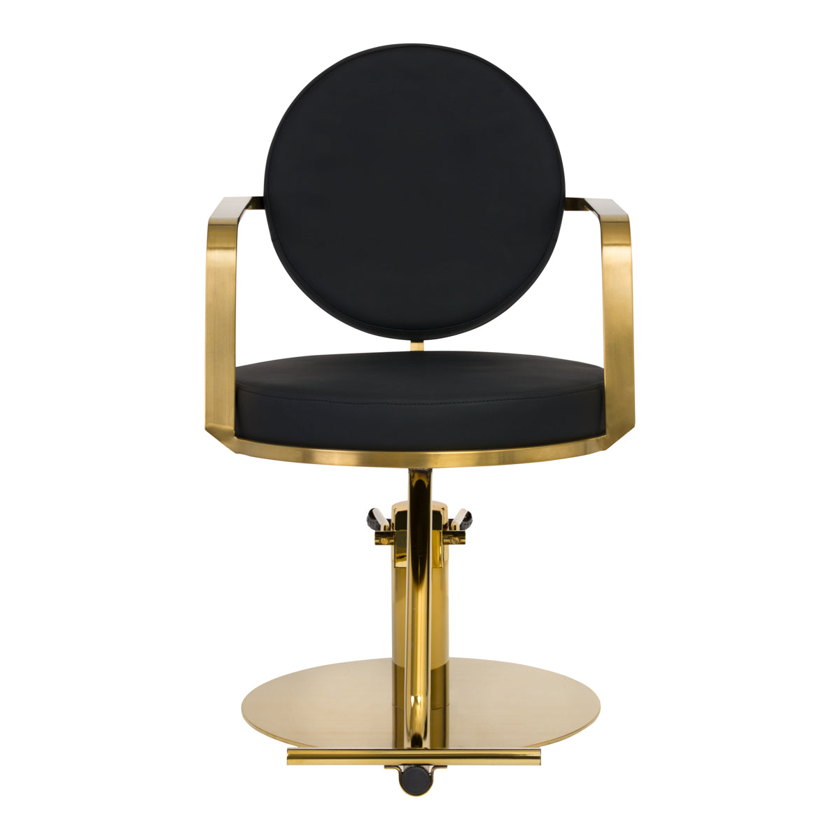 ActiveShop Gabbiano Friseurstuhl Arras Gold Schwarz