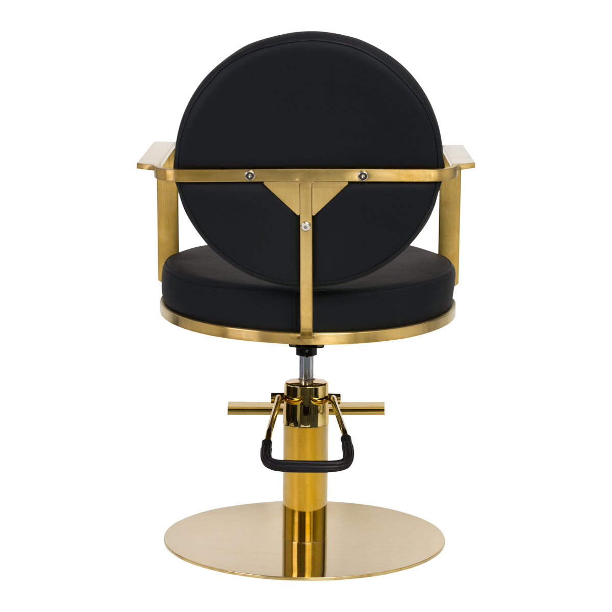 ActiveShop Gabbiano Friseurstuhl Arras Gold Schwarz