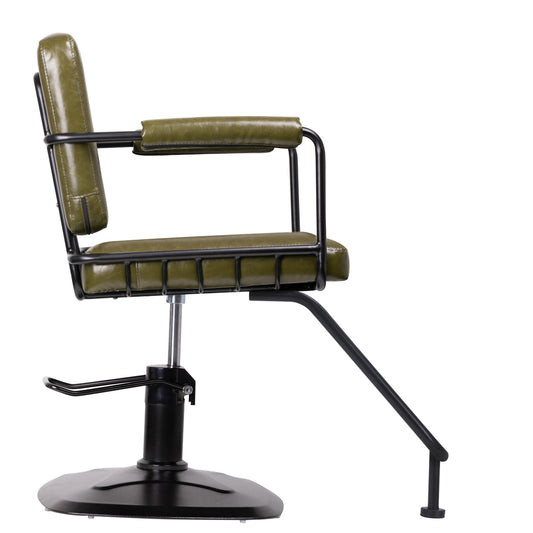 ActiveShop Gabbiano Friseurstuhl Katania Loft grün
