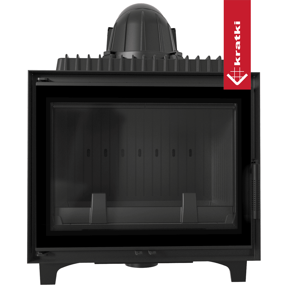 Kratki Kamineinsatz Gusseisen KRATKI FRANEK DECO 12 kW Ø 200