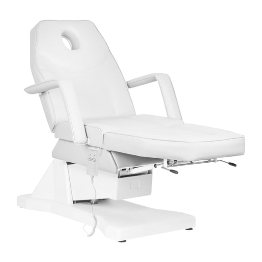 ActiveShop Elektrischer Kosmetikstuhl Soft 1 mit Motor, weiß