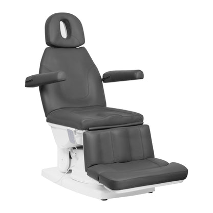 ActiveShop Elektrischer podologischer Kosmetikstuhl Kate 4 Motor grau