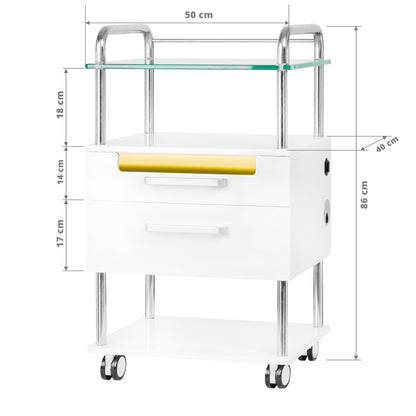 ActiveShop Fußpflegeassistent 6052T weiß
