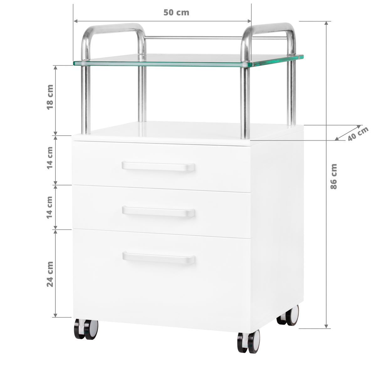 ActiveShop Fußpflegehilfsmittel 6053 weiß