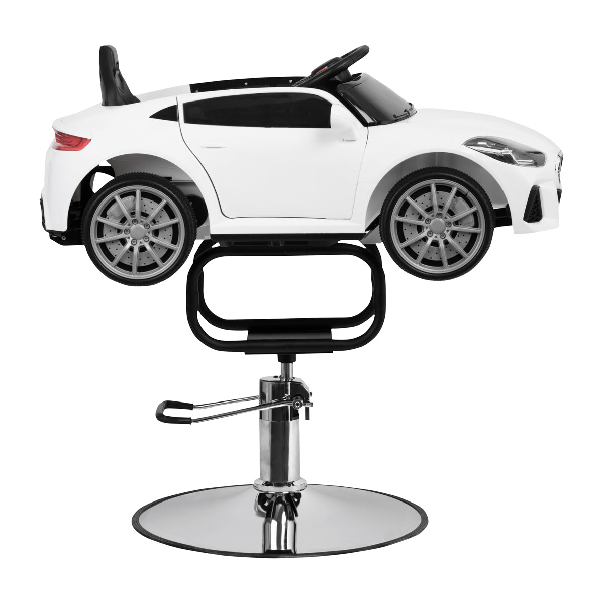 ActiveShop Kinder-Friseurstuhl Auto BM weiß