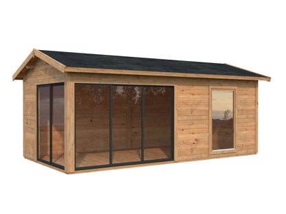 Palmako Amanda 17,1 m2 Slide - Transparent tauchgrundiert