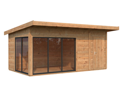 Palmako Andrea 15,2 m2 Slide - Naturbelassen