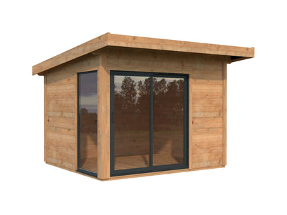 Palmako Andrea 7,5 m2 Slide Plus - Hellbraun tauchgrundiert