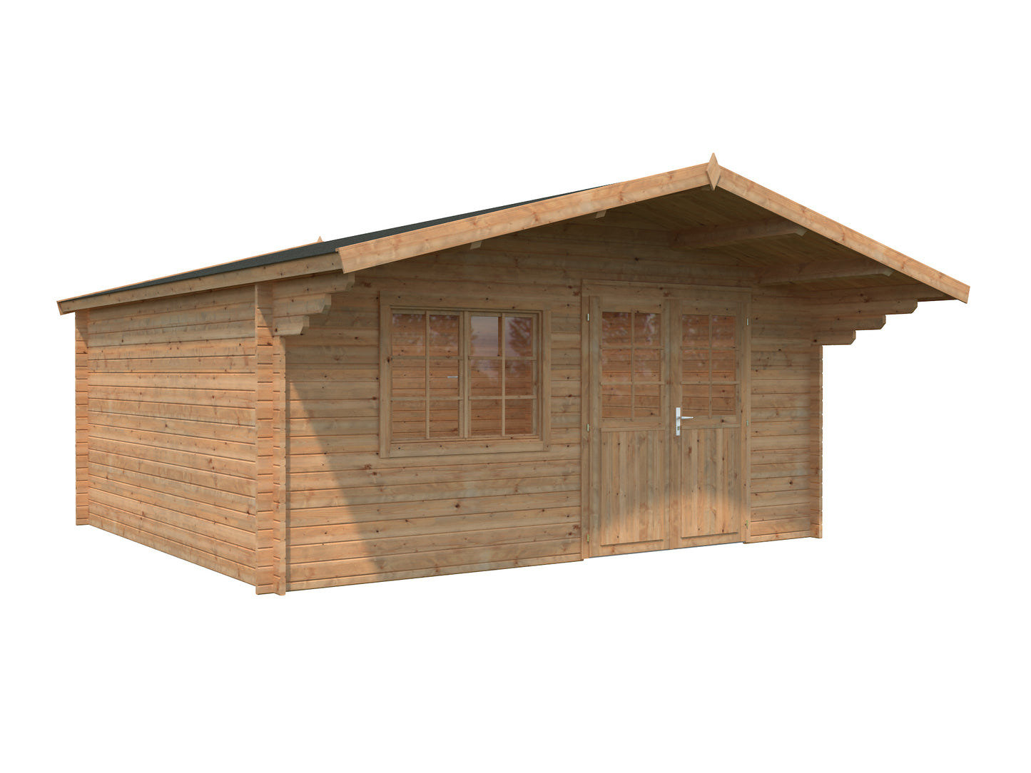 Palmako Britta 19,7 m2 - Naturbelassen