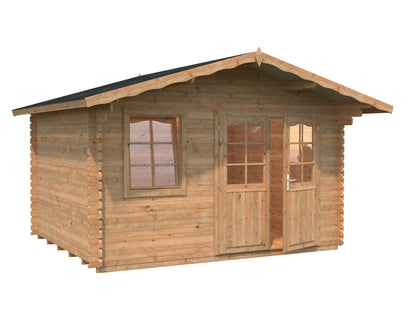 Palmako Emma 10,4 m2 - Grau tauchgrundiert