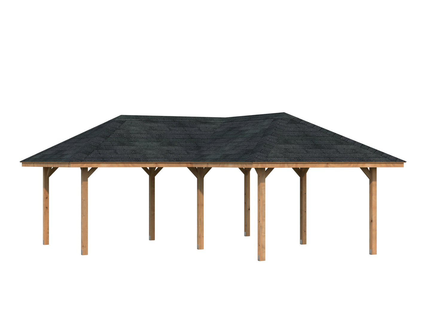 Palmako Bianca 24,9 m2 - Grau tauchgrundiert