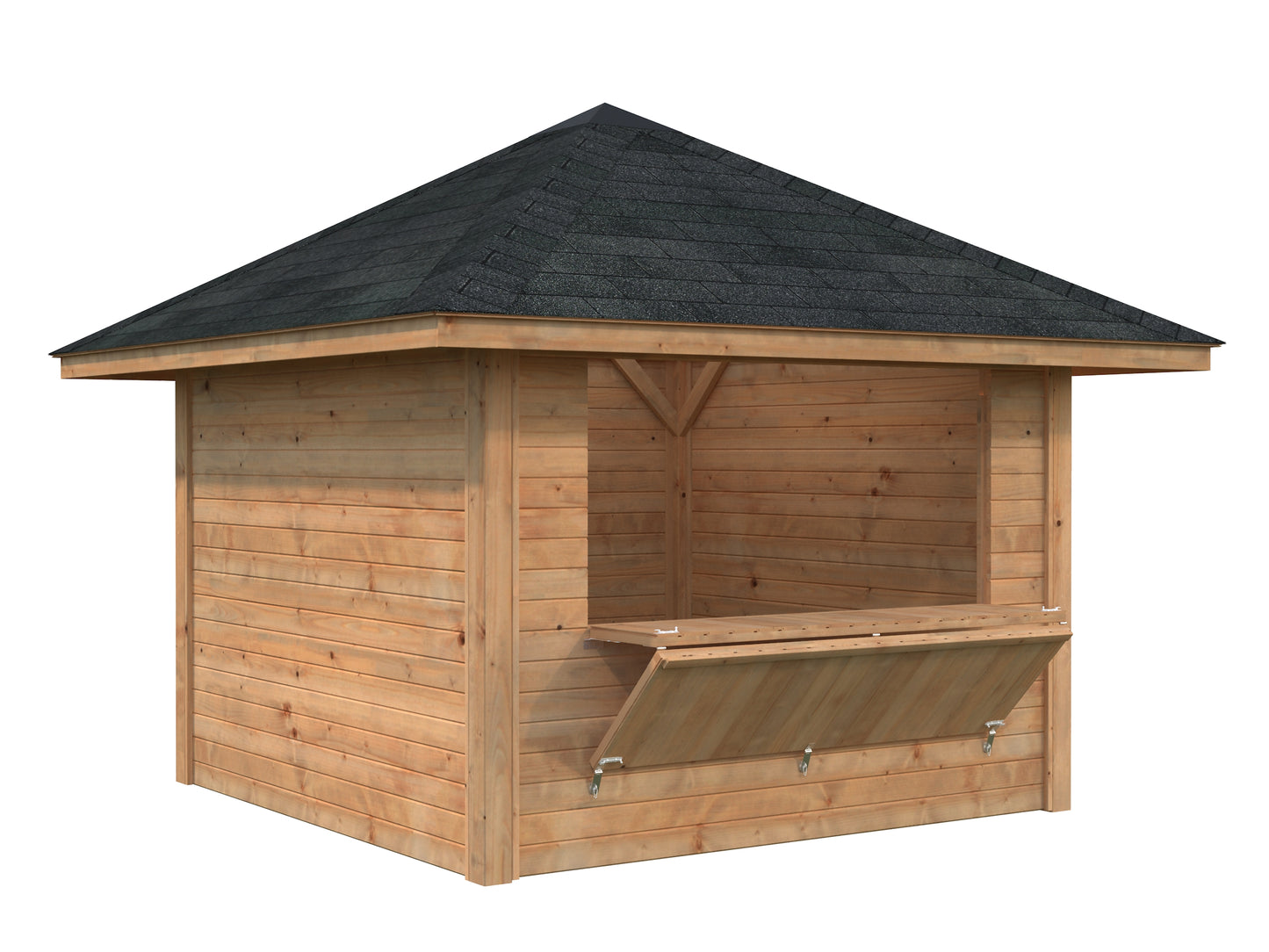 Palmako Bianca 8,3 m2 Set 104 - Grau tauchgrundiert