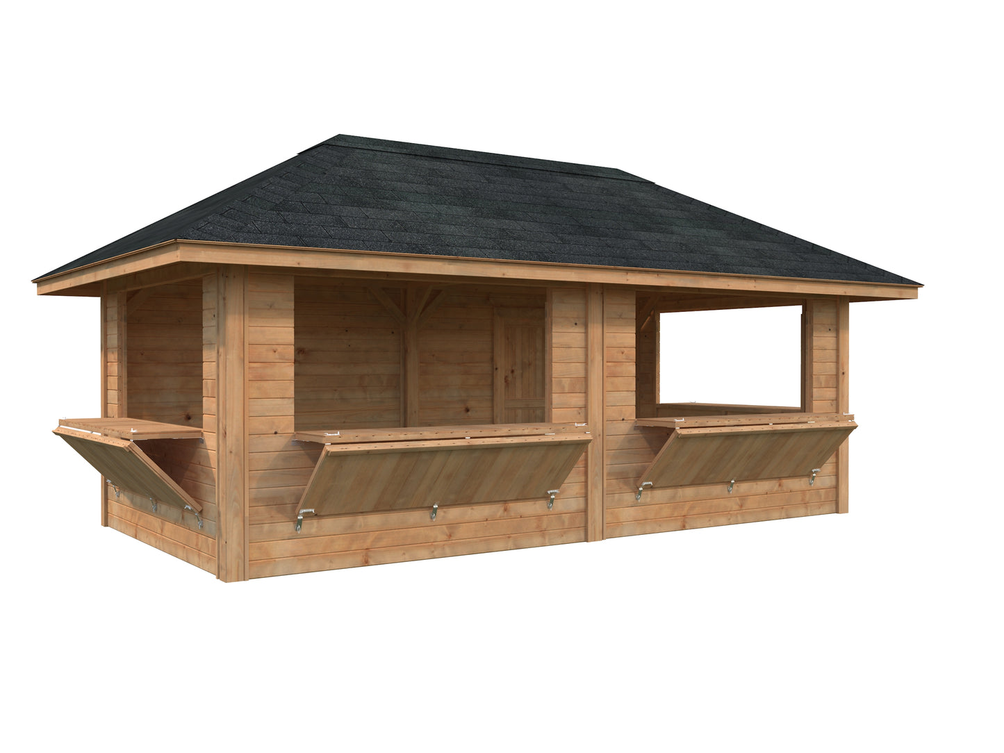 Palmako Bianca 16,6 m2 Set 112 - Transparent tauchgrundiert
