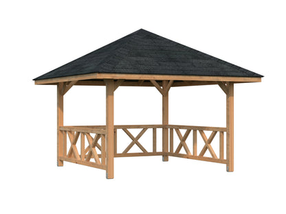 Palmako Bianca 8,3 m2 Set 101 - Hellbraun tauchgrundiert