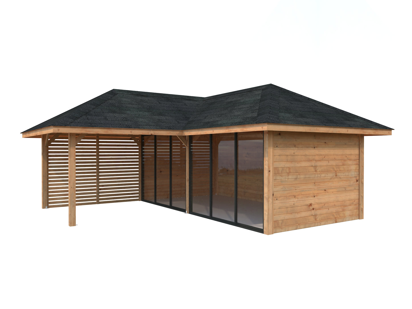 Palmako Bianca 24,9 m2 Set 213 Slide - Transparent tauchgrundiert
