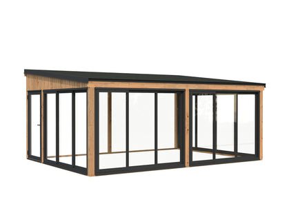 Palmako Lumi 23,3 m2 Slide - Transparent tauchgrundiert