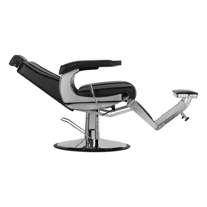 ActiveShop Haarsystem Friseurstuhl BM88066 schwarz