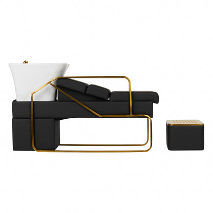 ActiveShop Gabbiano Friseursalon Diana Gold Schwarz