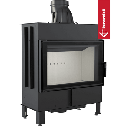 Kratki Intelligenter Kamineinsatz aus Stahl KRATKI LUCY 14 kW Ø 200 MSK