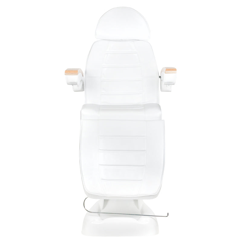ActiveShop Elektrischer Kosmetikstuhl Lux weiß mit Heizfunktion