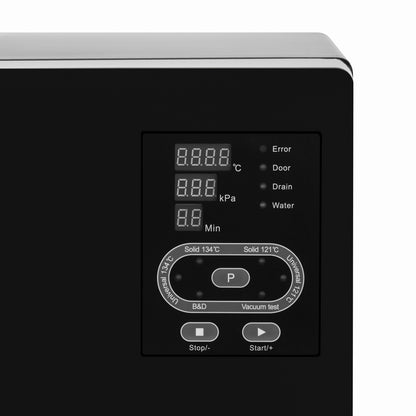 ActiveShop Lafomed Autoklav Standard Line LFSS12AA LED mit Drucker 12 L Klasse B medizinisch schwarz