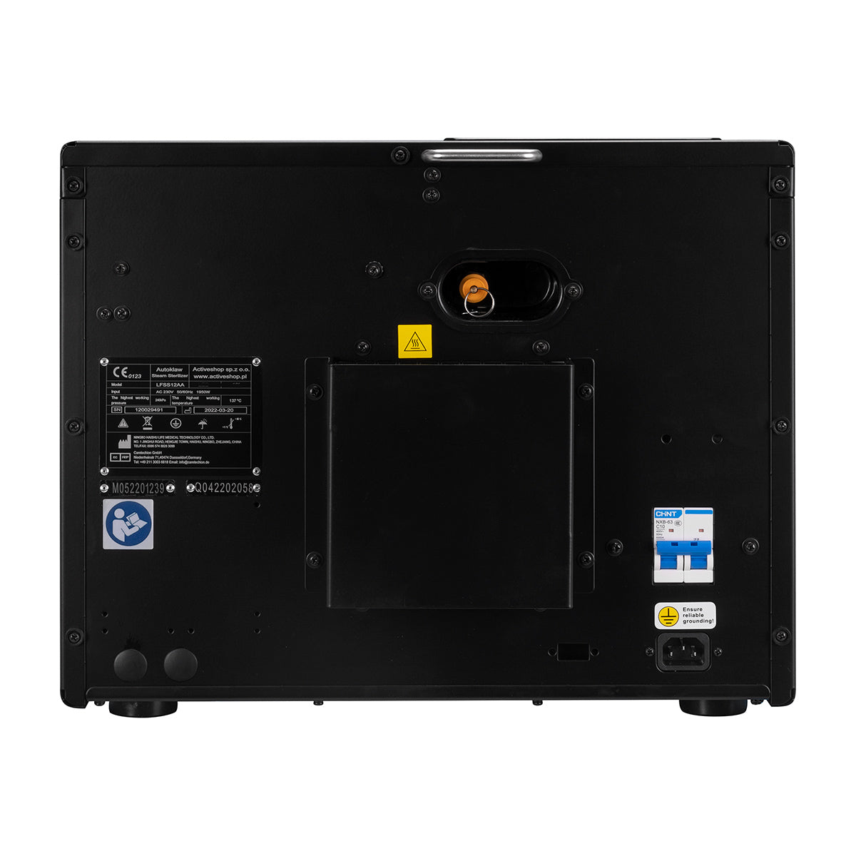 ActiveShop Lafomed Autoklav Standard Line LFSS12AA LED mit Drucker 12 L Klasse B medizinisch schwarz