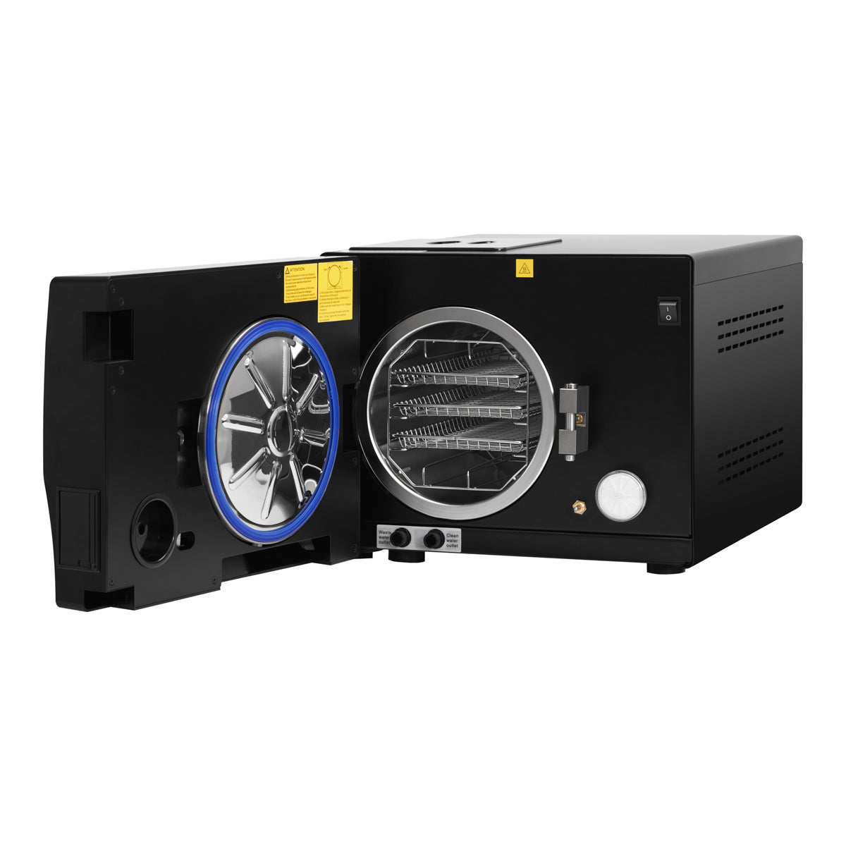ActiveShop Lafomed Autoklav Standard Line LFSS08AA LED mit Drucker 8 L Klasse B medizinisch schwarz