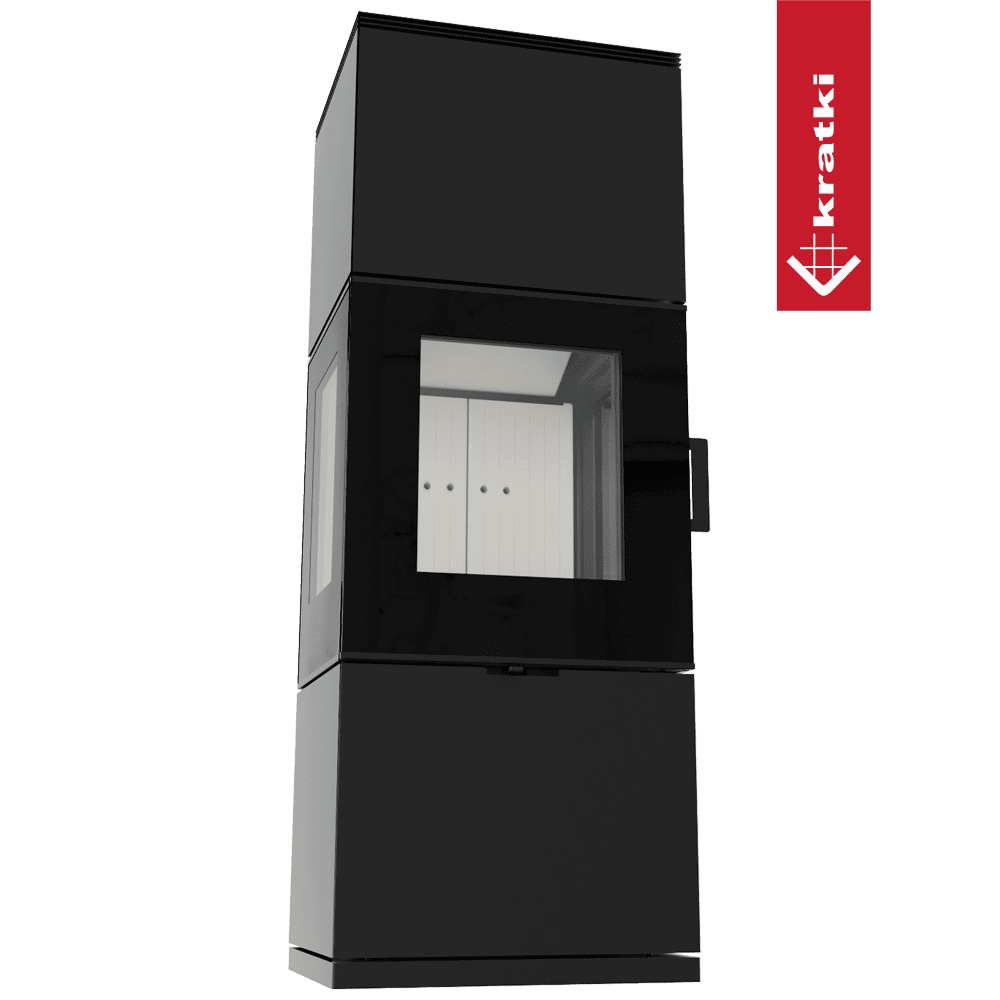 Kratki Kaminofen aus Stahl KRATKI INGA 8 kW Ø 150